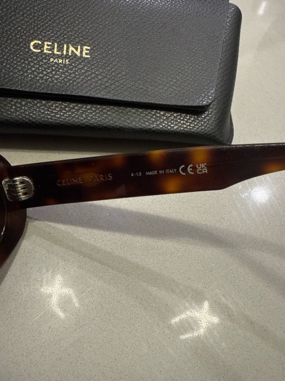 Celine Triomphe oval sunglasses - Picture 4 of 4